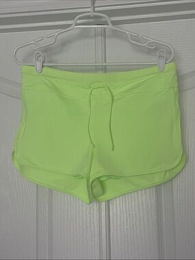 Women’s Swim Shorts - Neon Lime